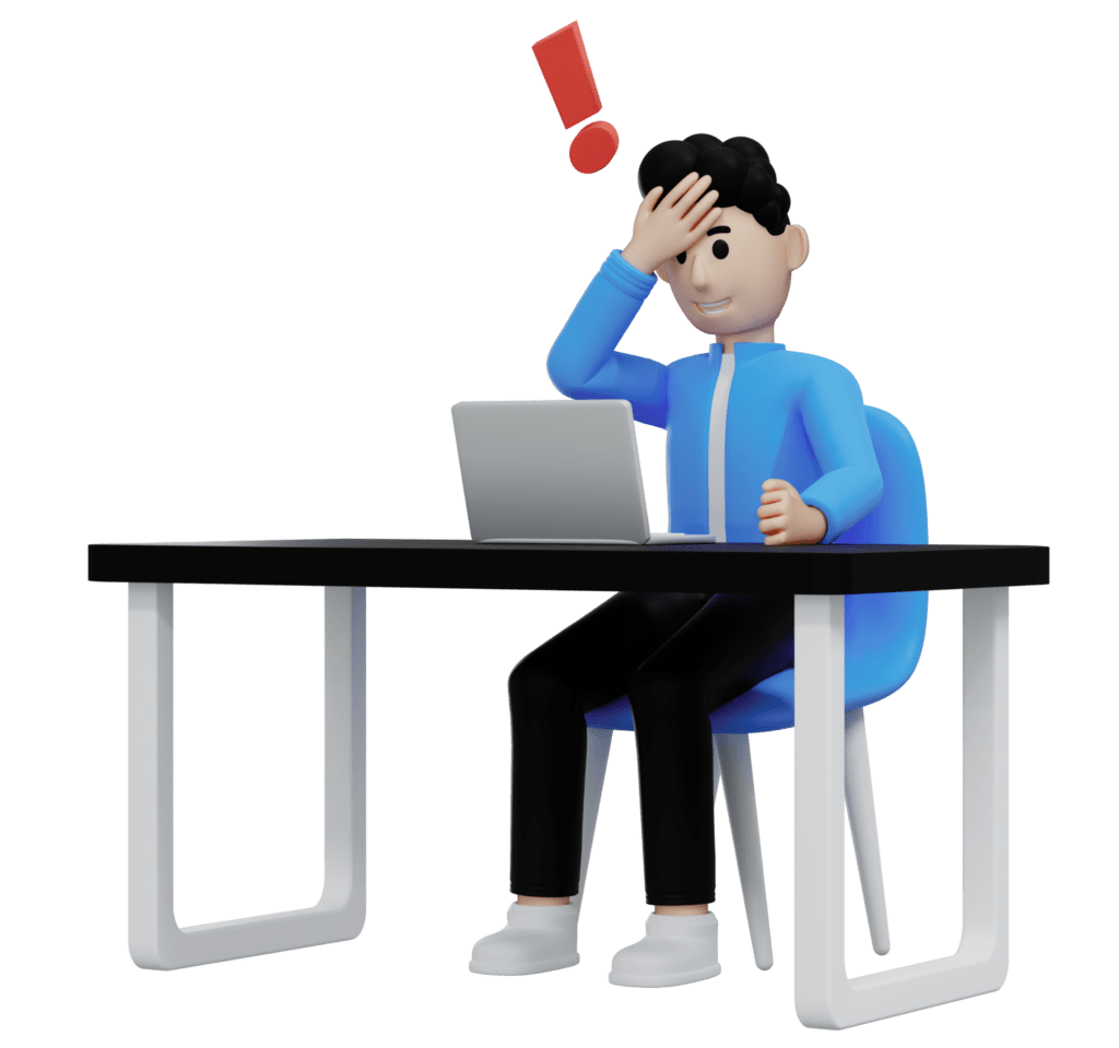 Confusing man while Using WordPress