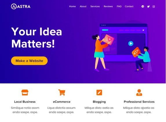 Best Free WordPress theme for Bank website