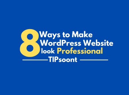 How to make WordPress Website look Professional