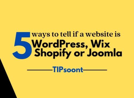 How to tell if a website is WordPress or Joomla