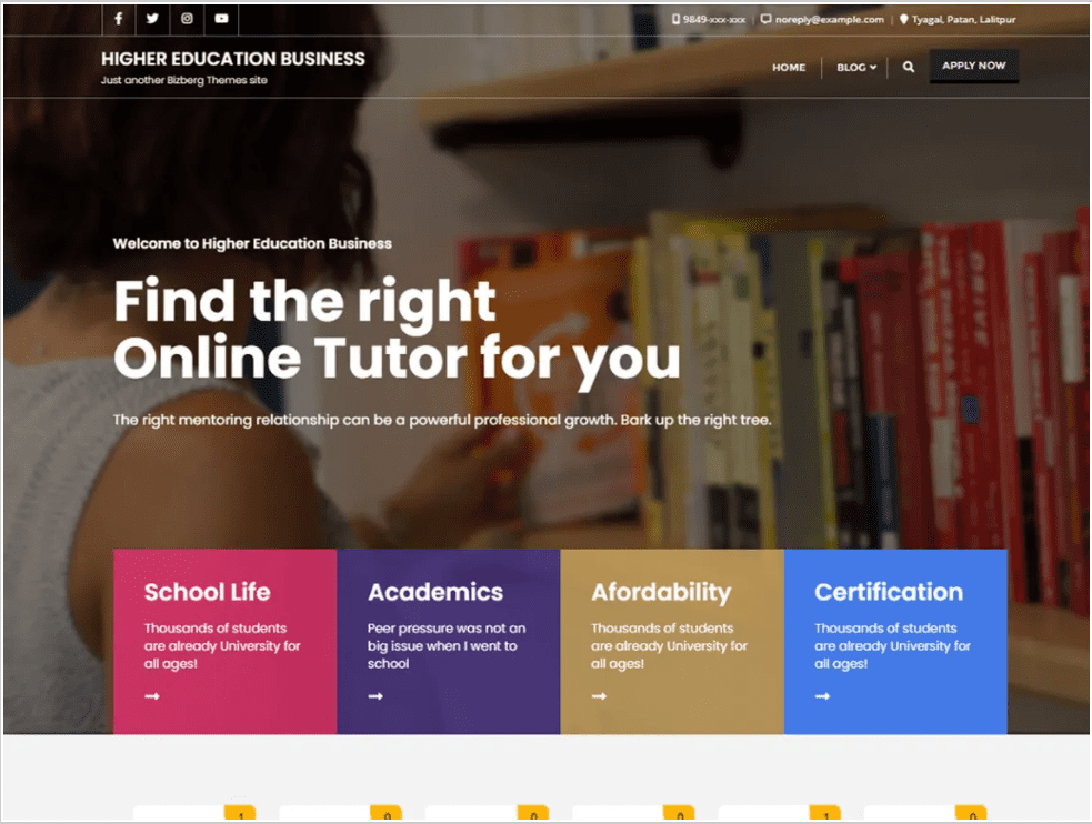 Business Websites: