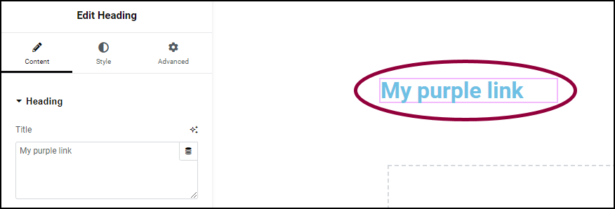 change link colour in HTML
