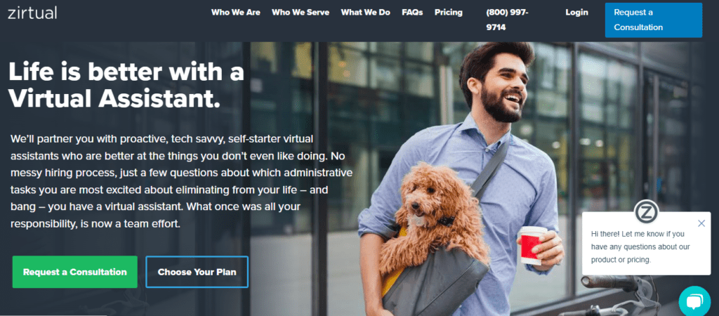 zirtual.com a trusted online earning site to earn money through a virtual assistant