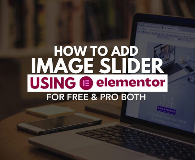How to Add An Image Slider in elementor (ProFree Versions)