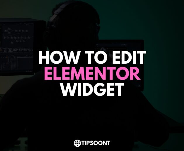 How to Edit Elementor Widget - Customize Your Site