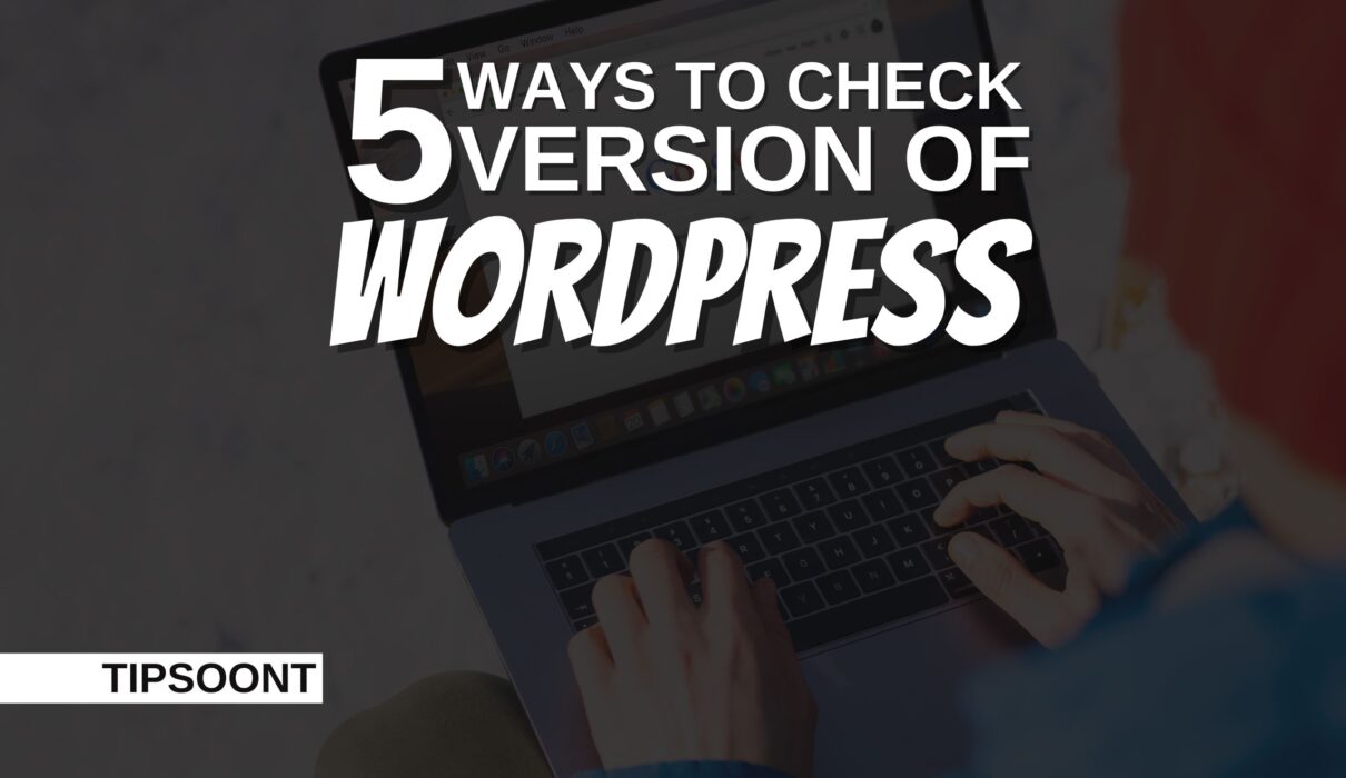 How to Check the Version of WordPress (5 Ways with Step by Step Guide)