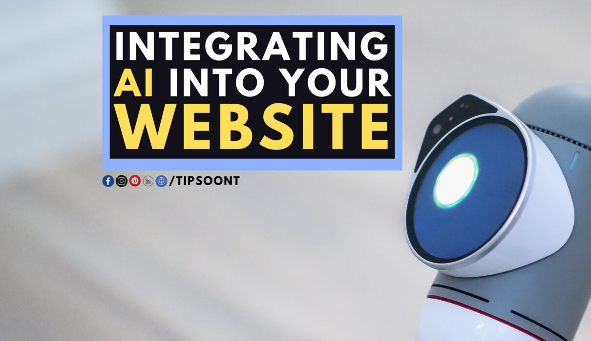 Integrating the features and bot of Ai in website