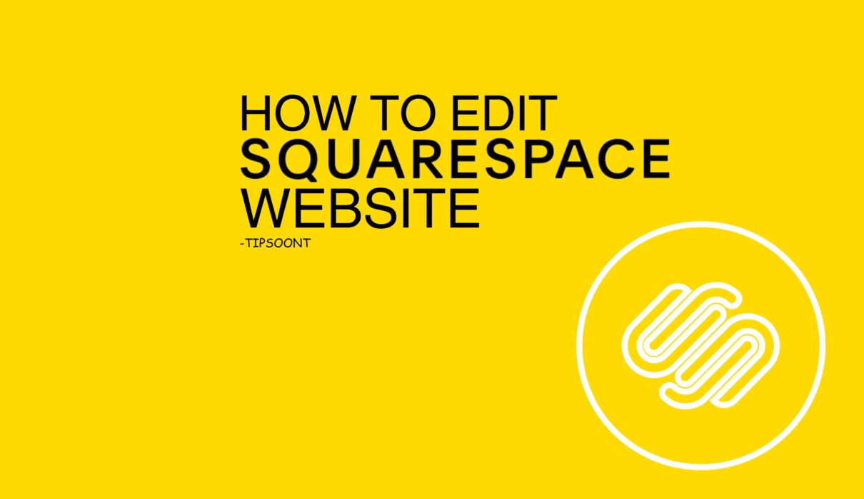 How to Edit Squarespace Website