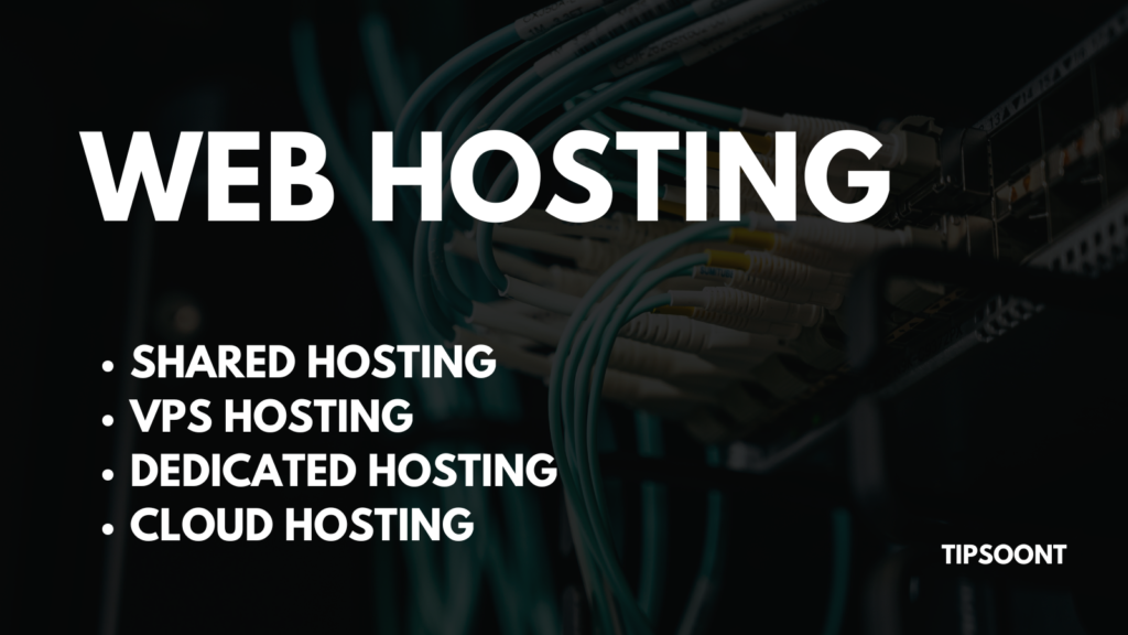 Types of web Hosting