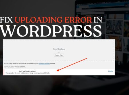 How to Fix Uploading File Error "Uploaded File Could Not Be Moved to wp-content/uploads" in WordPress