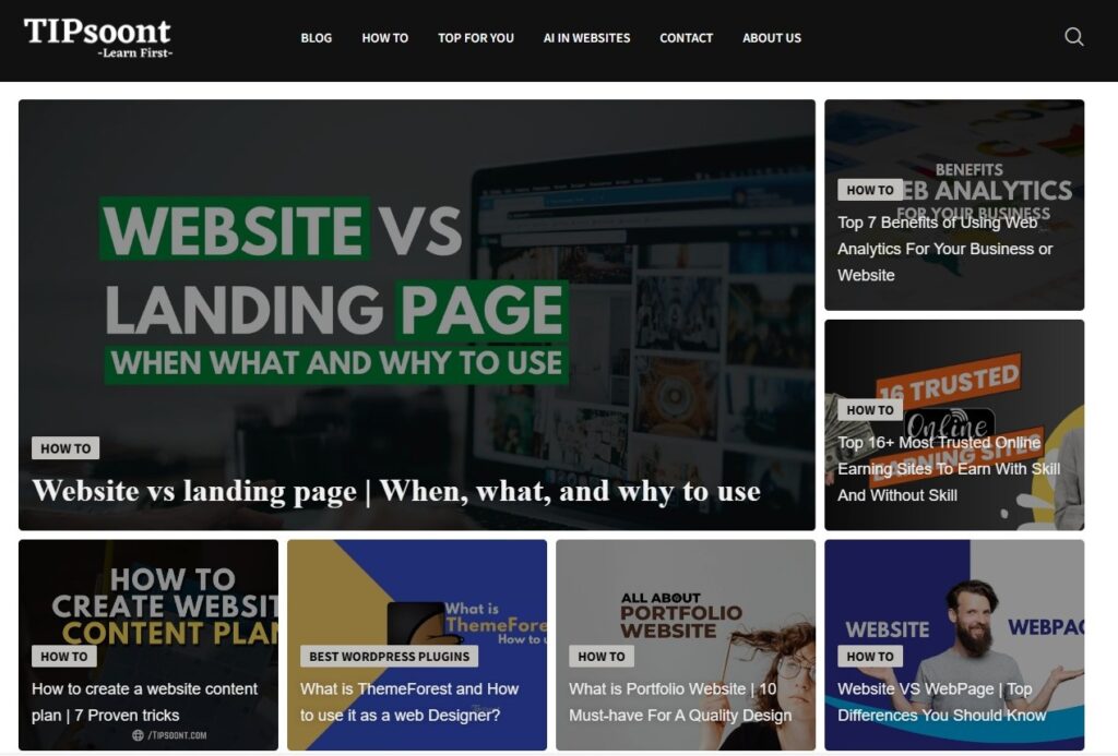 know about Website