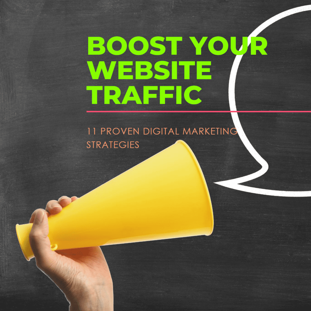 11 Ways to Increase Website Traffic