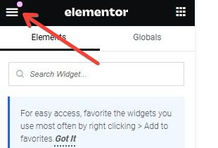 method 3: Click the Hamburger Menu Icon and Go to Style Tab