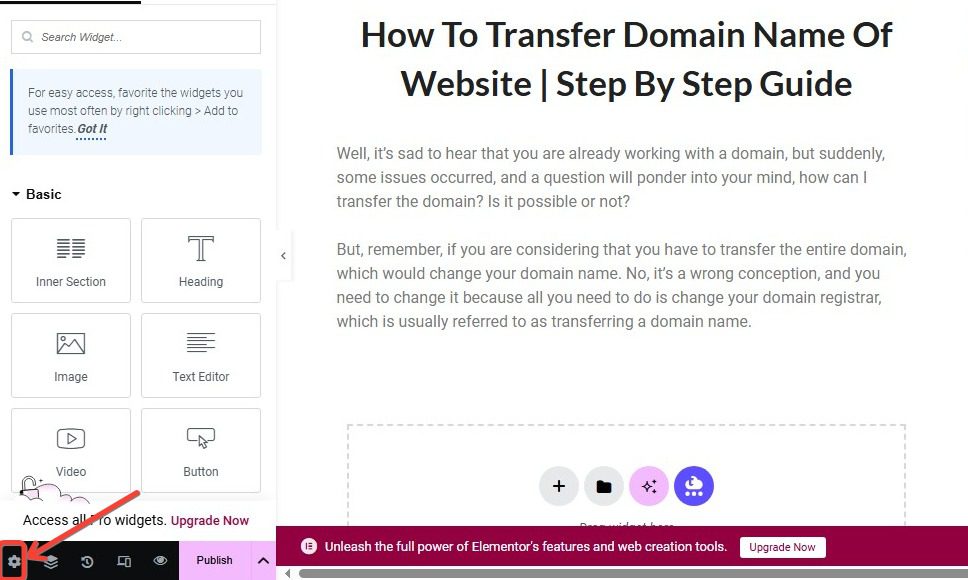Step 4: Go to Settings