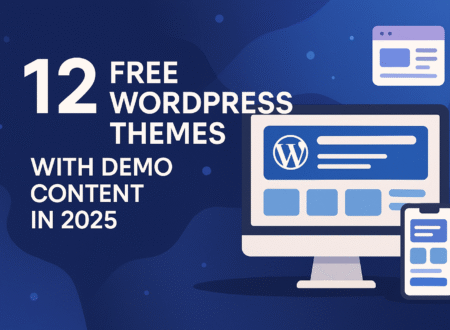 12 Free WordPress Themes With Demo Content