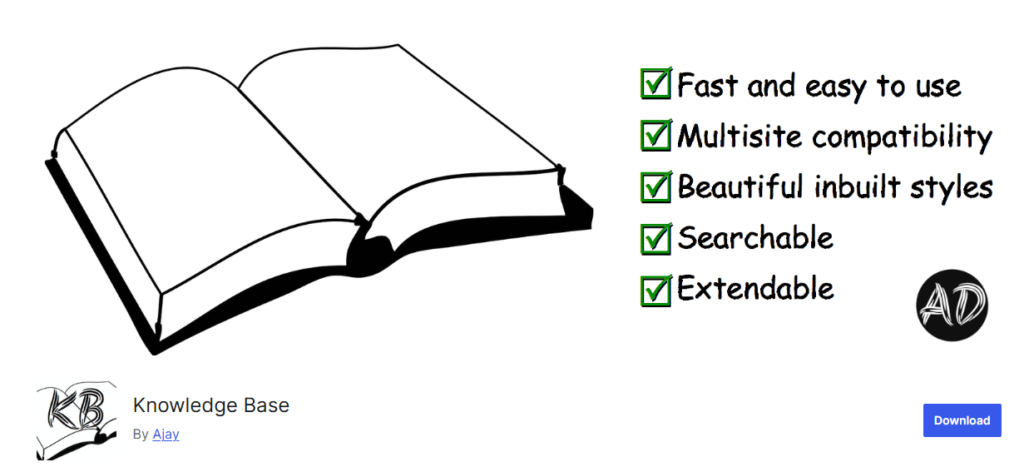 knowledge base plugin by wordpress
