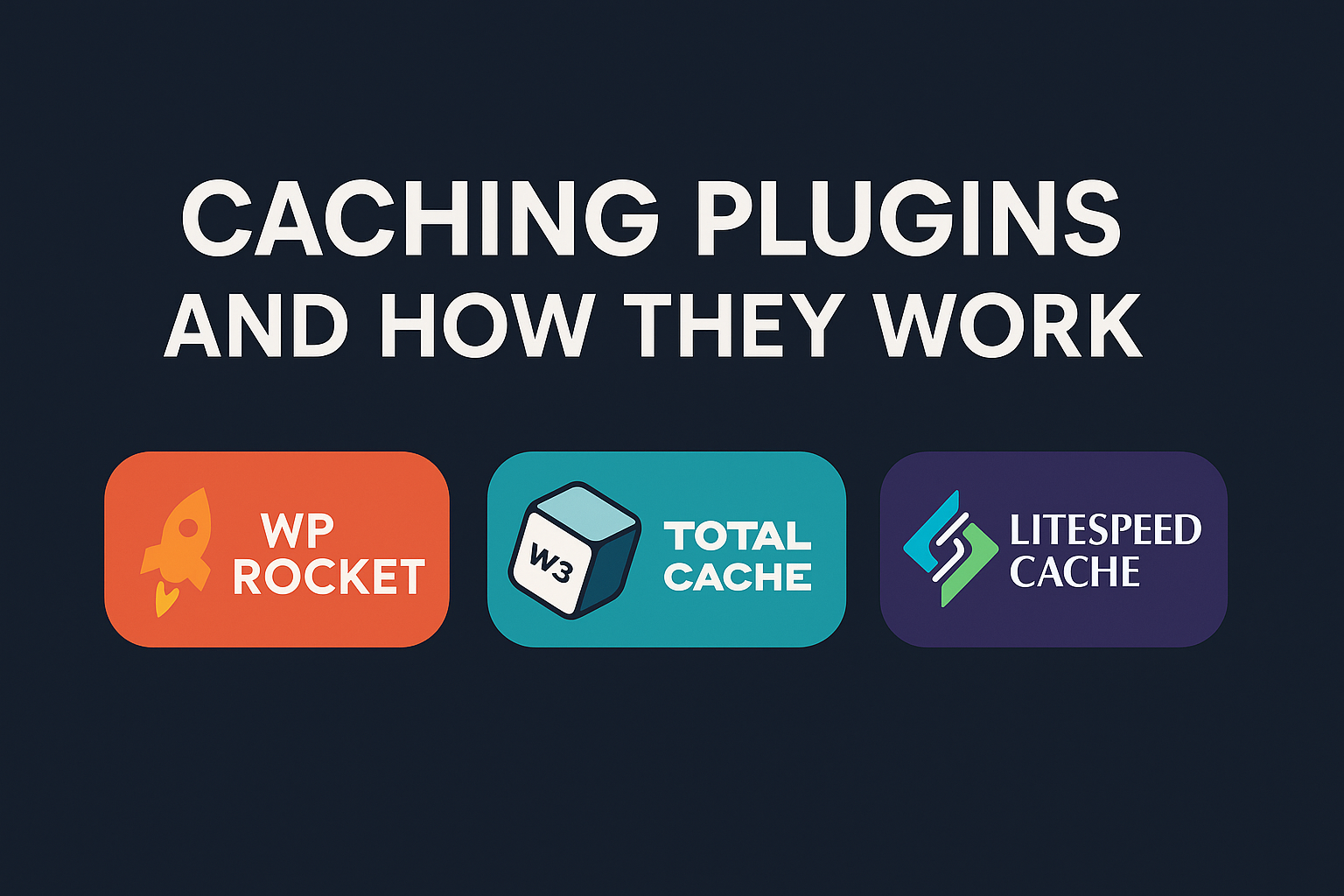 Caching Plugins and how they work